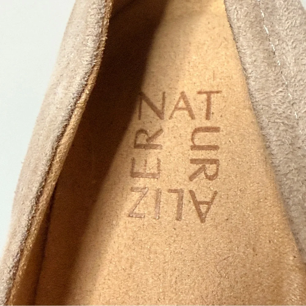 Naturalizer Adiline Suede Leather Loafer 9M Pelican Gray